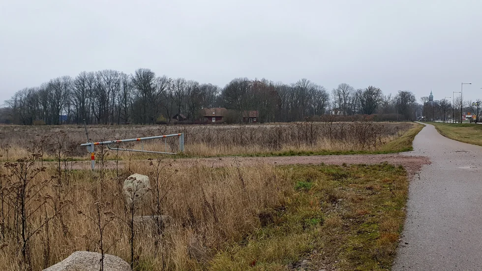 Den nya detaljplanen omfattar ett område mitt emot Starbyladan.