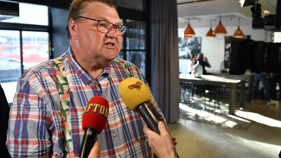 Sverigedemokraternas gruppledare i Europaparlamentet, Peter Lundgren (SD).
