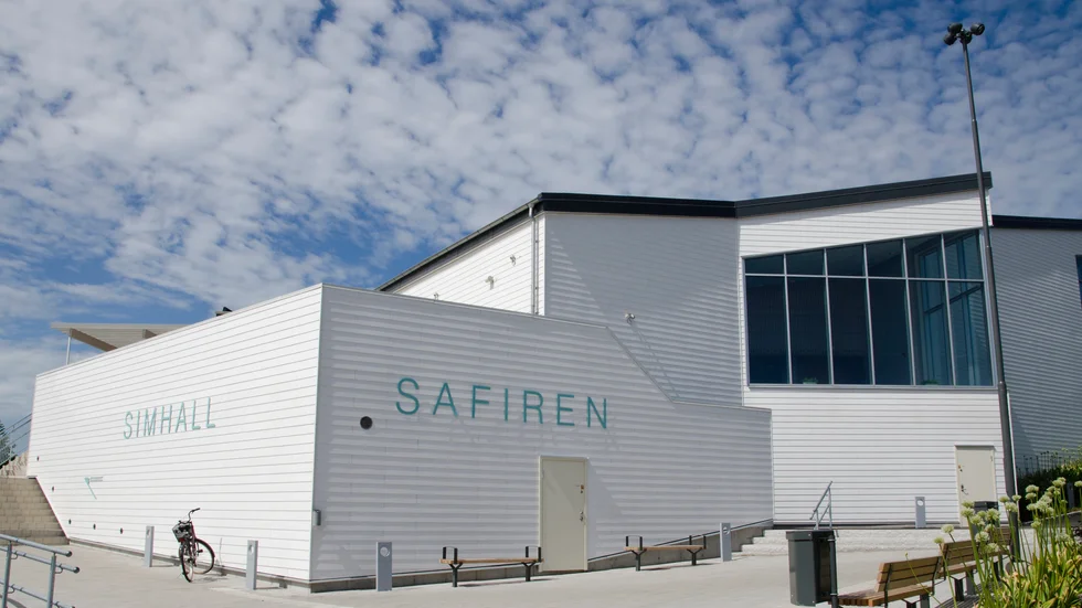 Badhuset Safiren i Vagnhärad.