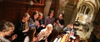 Mikroorganisterna fyller stora kyrkorum