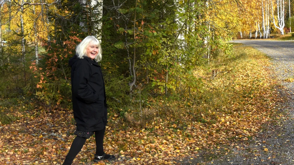 Lena Lagerstam i Morjärv har varit engagerad i miljö- och landsbygdsfrågor i större delen av sitt liv Hon fortsätter kampen mot byggandet av kärnkraftsverket på andra sidan Bottenviken. 
