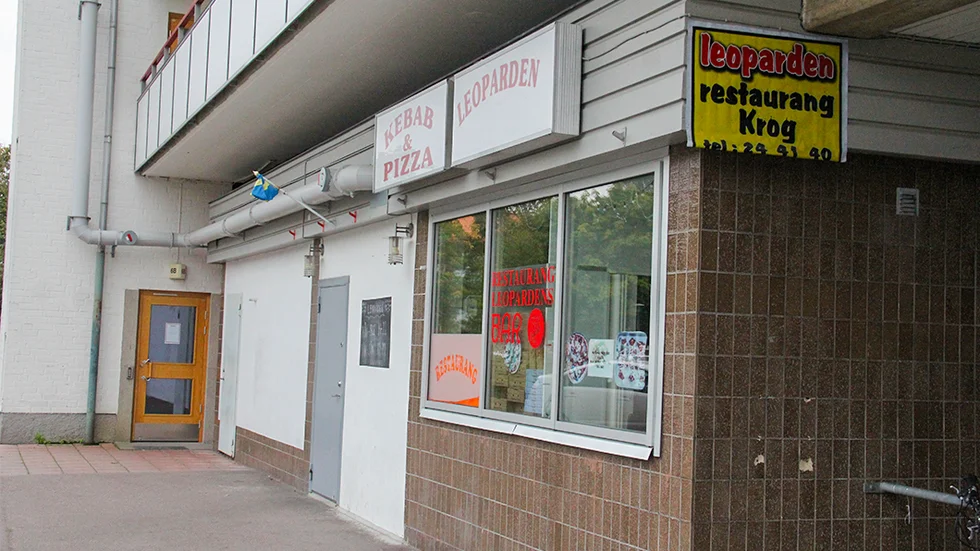 Restaurangen utsattes för rån under onsdagskvällen. 