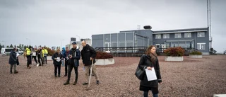 Domstolen på plats vid slutförvaret