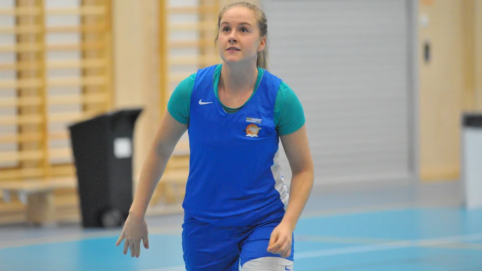 Matilda Åhlberg tränade i Luleå under måndagskvällen.