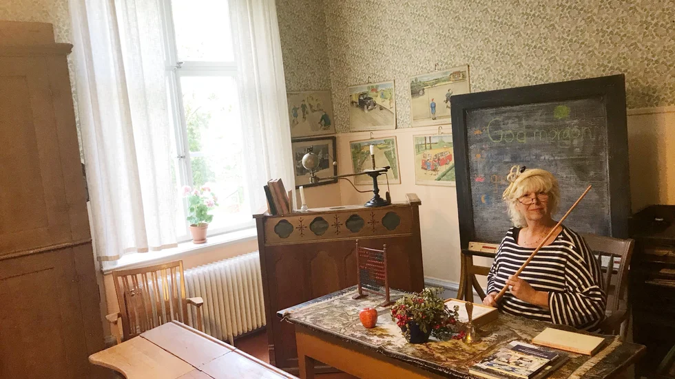 Märstaläraren Marés Lendway i Husby skola. 