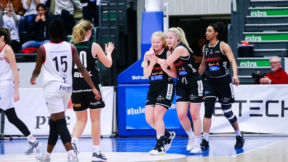 Moa Erlandsson får högst betyg i Luleå Basket efter matchen mot A3. 