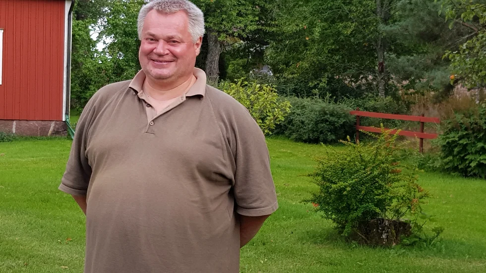 Ola Johansson, kock och trädgårdsodlare i Mariannelund står värd för en trädgårdsdag under Klimatveckan.