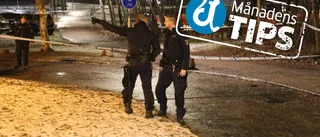 Hon tipsade om skottlossning - månadens tips