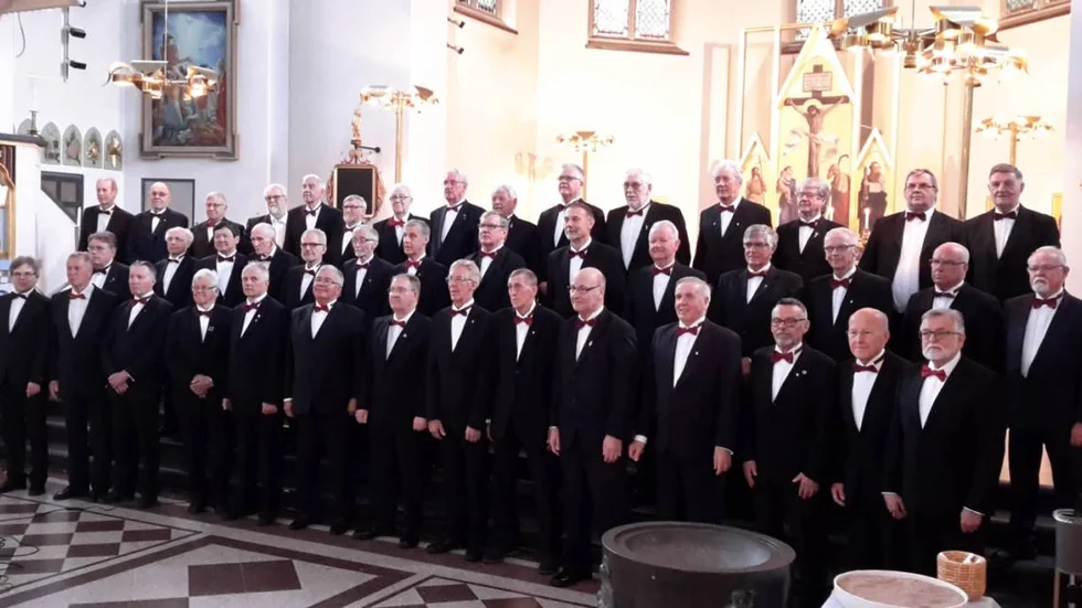 Gammelstads manskör bjöd sedvanligt på en konsert i slutet av året.