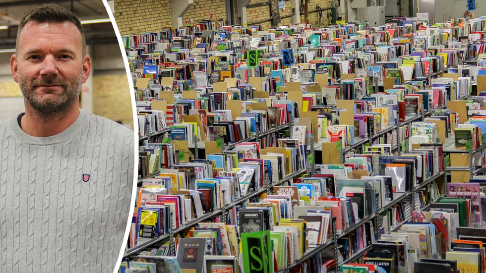 "Det blev inte bra. Kunderna var besvikna och det var vi också", säger Jörgen Larsson, driftschef på Adlibris lager i Morgongåva.