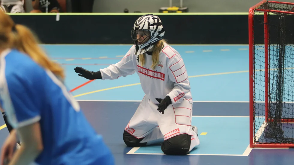 FBC-målvakten Rebecka Nyman höll nollan i sista hemmamatchen inför playoff.