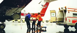 Ambulansflyget är hotat i Norrbotten