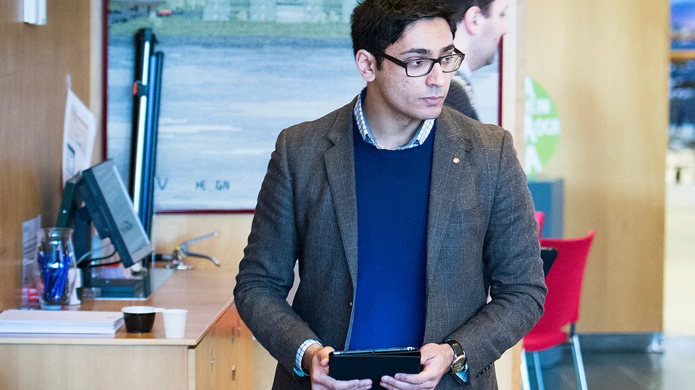 Daniel Smirat, vice ordförande i kommunfullmäktige.