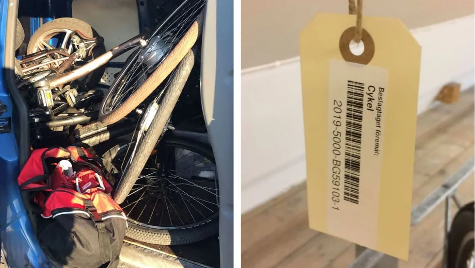 En man i 30-årsåldern greps i en lägenhet i Brandkärr efter att ha misshandlat en kvinna, som han sedan tidigare haft ett förhållande med, med både slag och sparkar.