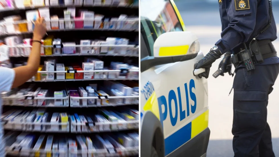 En man ska ha knuffat personal och stulit läkemedel på en läkarmottagning i Uppsala på torsdagen.