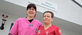 Oro bland personalen på Hemse äldreboende 