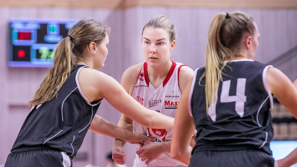 Jonna Raflund i Visby Ladies-linnet.