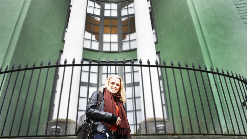 Ibland funderar Barbara Kowalska om hon ska bo någon annanstans än i Uppsala "innan det är för sent att flytta", men hon är så rotad.