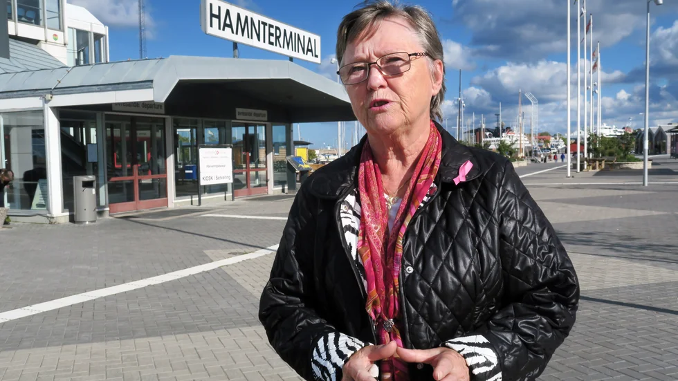Yvonne Larsson är ordförande på bröstcancerföreningen Rosa på Gotland.