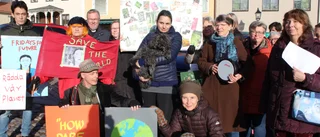 Manifestation för klimatet i Gamleby
