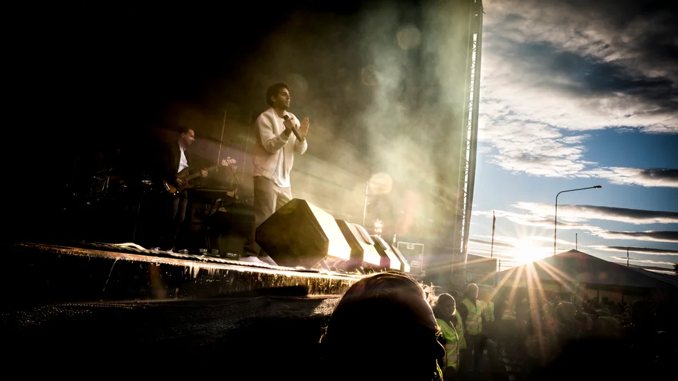Darin lockade storpublik till Kirunafestivalen 2018, i sommar ska han göra om det i Kalix.