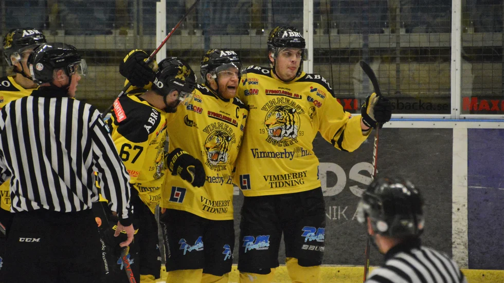 Seger. Vimmerby vann mot Hanhals och vinner också serien. 