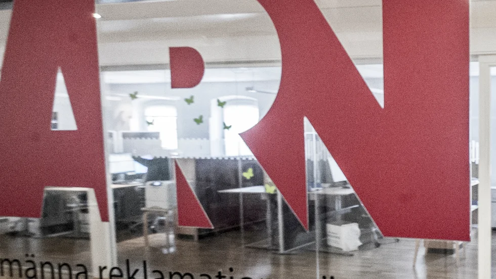 Allmänna reklamationsnämndens kontor i Stockholm.