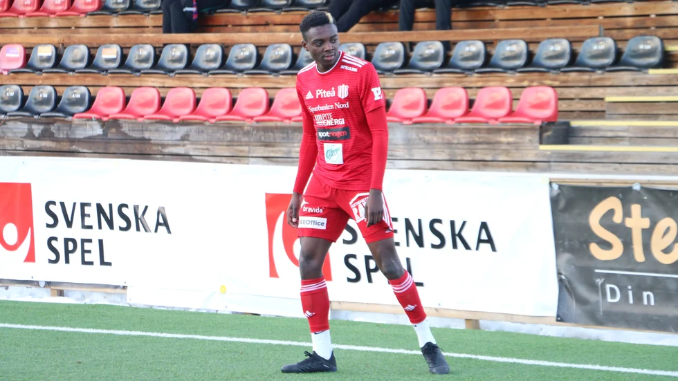 Andrea Kimpala spelade 21 matcher för Piteå under förra säsongen.