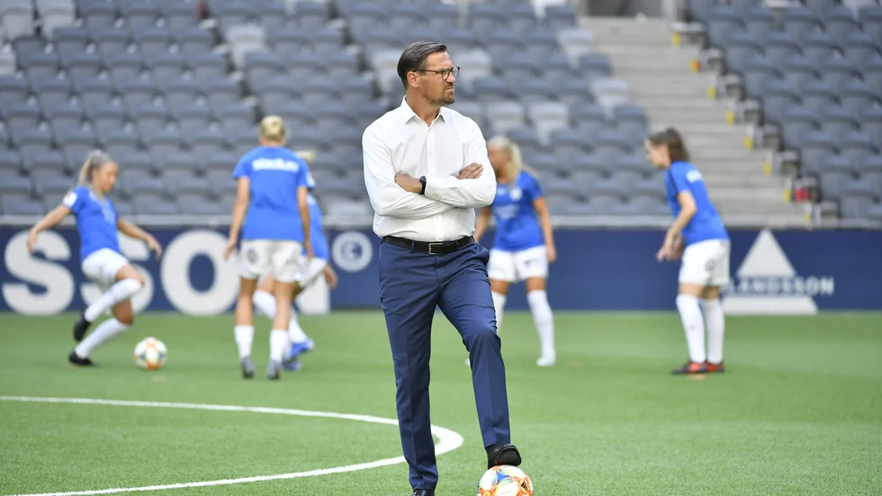 Magnus Karlssons Eskilstuna United är detaljer från att göra klart med cypriotiska talangen Elena Aristodimou.