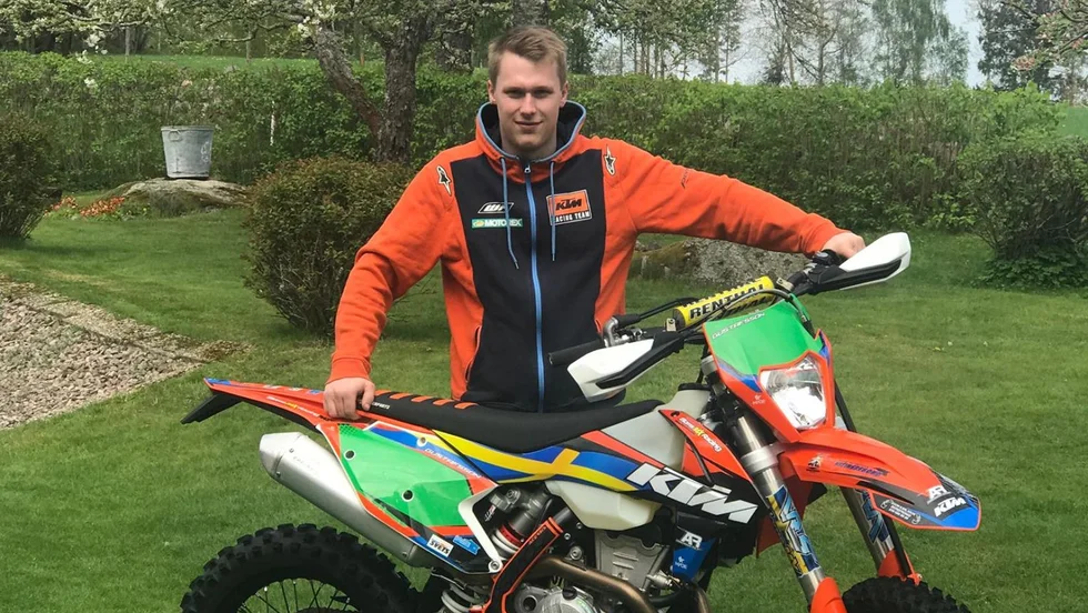 Didrik Gustafsson, Vimmerby MS, kom tia i 
JSM 2 i enduro. Detta efter att ha blivit 16:e man i den sista, tuffa, deltävlingen i Enköping. 