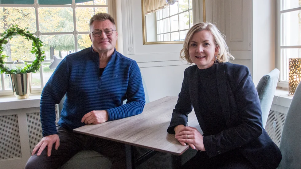 Marie Brask, näringslivschef eksjö.nu och Förturs två projektledare Carina Engqvist och Carina Eldåker.