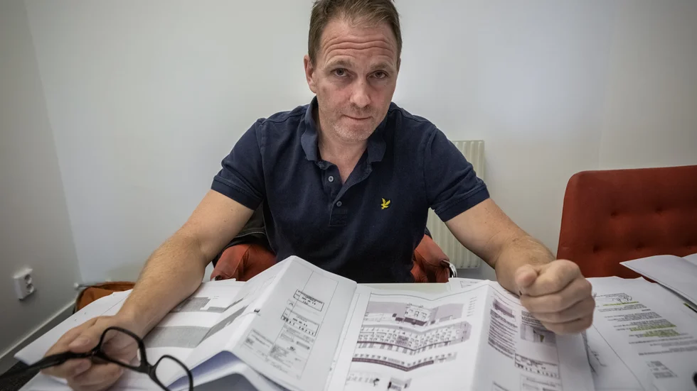 En ansvarig i projektet sa åt mig att inte avslöja för utomstående att slutbesiktningen inte var klar, säger Magnus Karlsson som var projektledare i fem år vid uppförandet av Skandionkliniken.