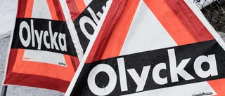 Trafikolycka på E 10 vid Piilijärvi