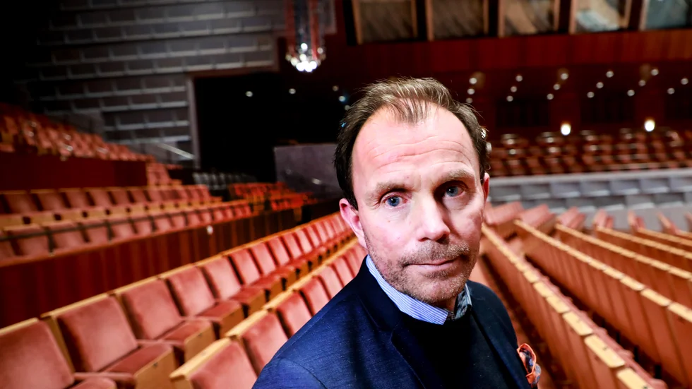 Johan Rustan, vd på Visit Linköping, som just nu bokar om och flyttar arrangemang för fullt. 