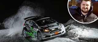Rallyföraren som körde ända in i kaklet
