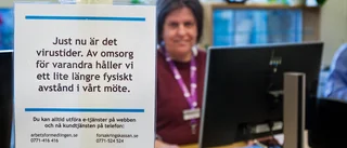 Nya säkerhetsavstånd när många vill deklarera