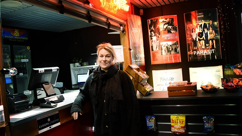 Anna Broström är föreståndare på Folkets Bio i Luleå. 