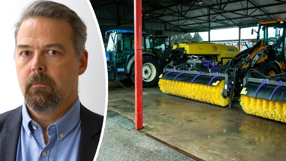 Roger Lindström, avdelningschef på kommunen, säger att det inte skett några större förändringar av uppdraget för snöröjarna i år.