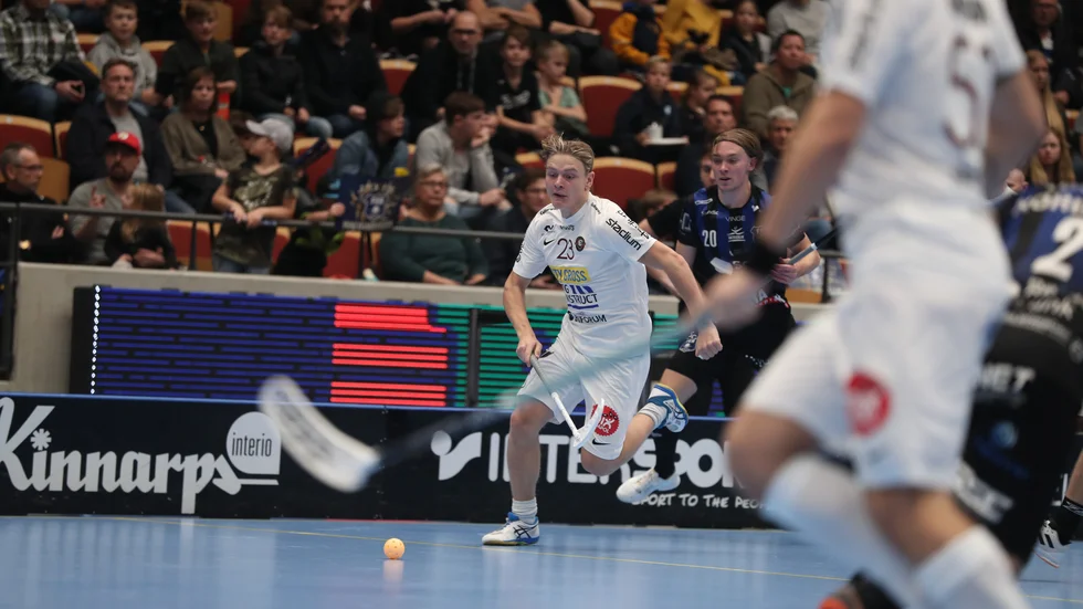 Hampus Ahrén i matchen mot Helsingborg.