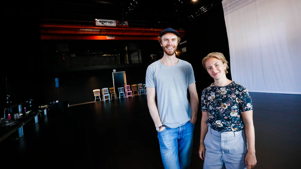 Per Sundberg och Marie Wårell i Dansinitiativet fick äntligen inviga Luleås dansscen.