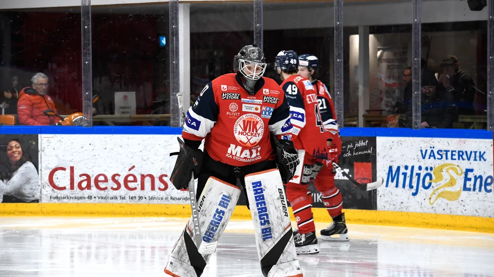 Arvid Ljung vaktar VIK-målet ikväll.