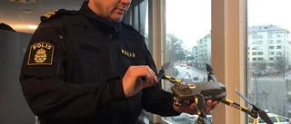 "Riskområden" i Uppsala bevakas från luften 