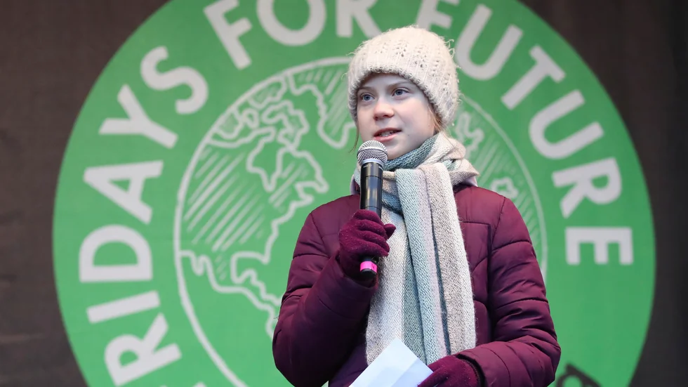 Insändarskribenten skriver att hans hopp står bland annat till Greta Thunberg, denna kloka väldigt pålästa tonåring som oförskräckt läxar upp världens makthavare. 