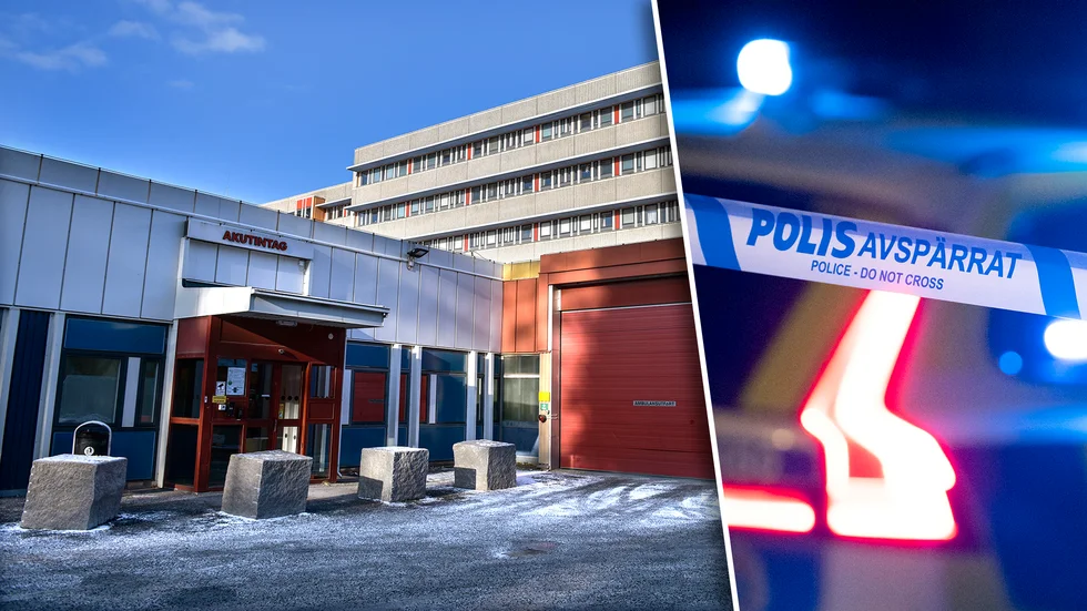 Mälarsjukhusets akutmottagning. Bilderna är tagna i andra sammanhang.