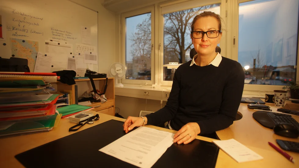 Jennie Enström har varit kanslichef i Strängnäs kommun sedan maj 2018.