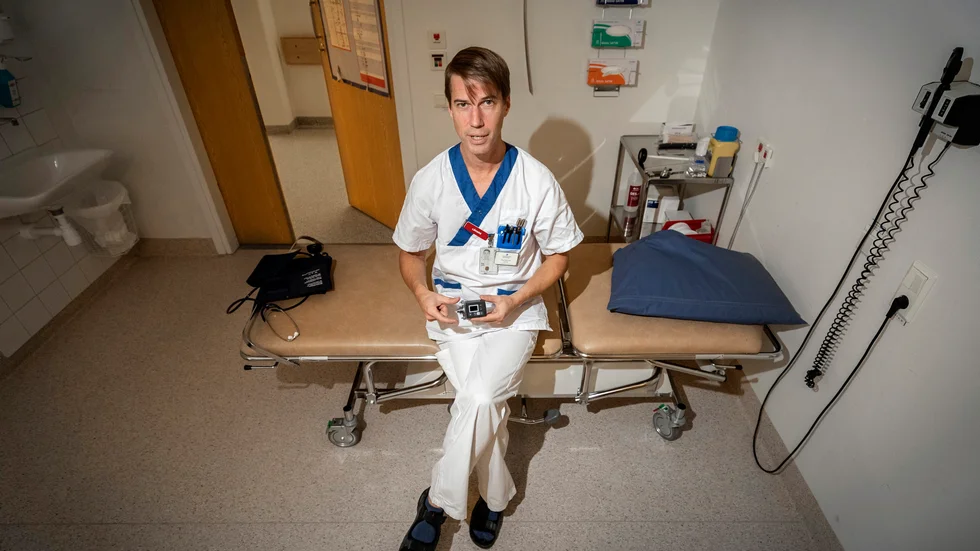 "Nu kan vi äntligen säga till Parkinsonpatienterna att det finns en mindre pump på marknaden”, säger Dag Nyholm specialistläkare och docent i neurologi på Akademiska sjukhuset. 