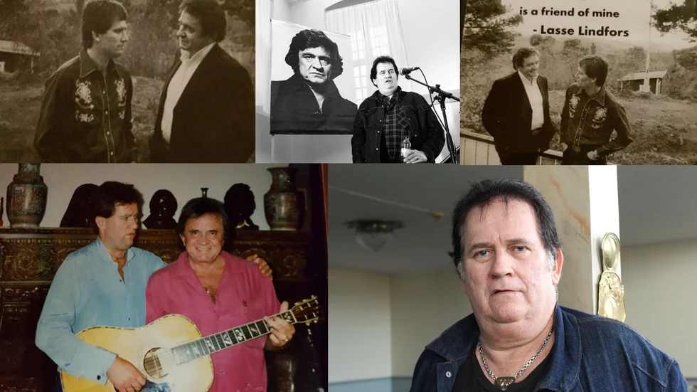 Lasse Lindfors ger en andra hyllningskonsert till Johnny Cash i fängelsekyrkan på lördag kväll.