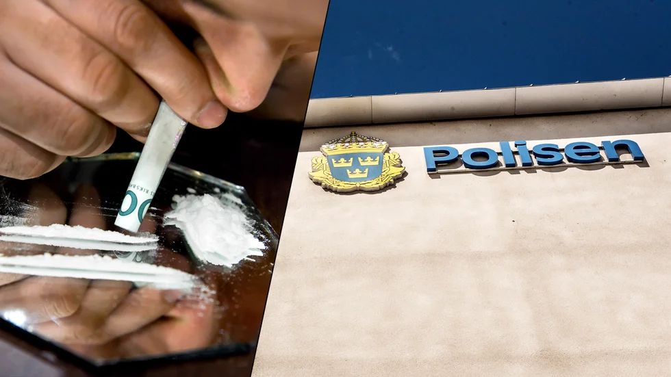 En polis i Eskilstuna greps på bar gärning under ett knarktillslag och riskerar nu sparken. Bilden är tagen ur ett annat sammanhang.