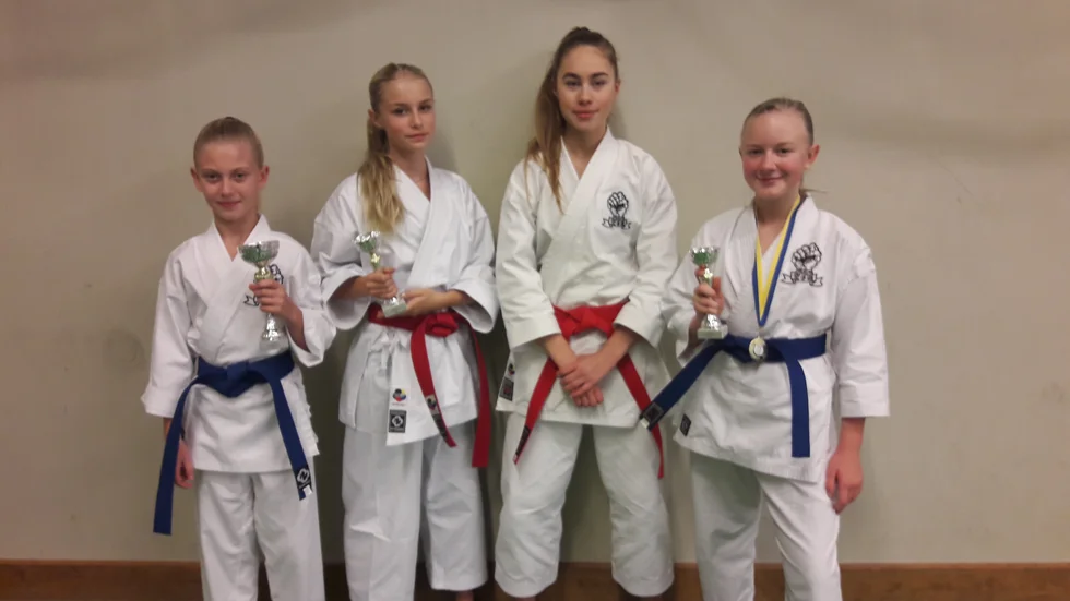 Goju Kai Eskilstuna lyckades bra och alla plockade var sin medalj.