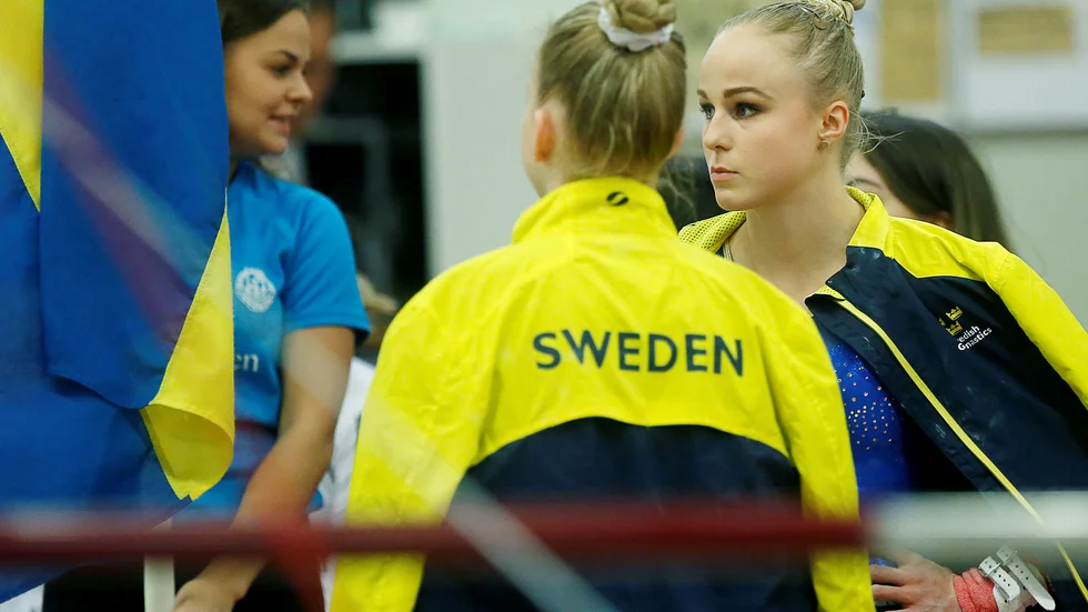 Eskilstunagymnasten Jonna Adlerteg är på god väg att ta plats i nästa års OS som går i Tokyo.